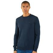 Mens Dylan Round Neck Sweater - Eclipse Blue Mel - S image