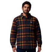 Mens Hunter Arch Shirt Jacket - Collegiate Navy Track Plaid - S image