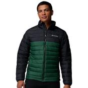 Mens Powder Lite II Insulated Jacket - Rain Forest/Black - S image