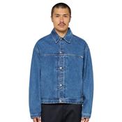 Mens Freeland Jacket - Blue (Mid Stone Wash) - XS image