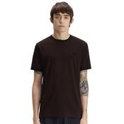 Mens Twin Tipped T-Shirt - Rich Brown/Black - S image