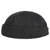Docker Hat - Black Denim - M image