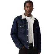 Mens Type III Sherpa Trucker Jacket - Blue - S image