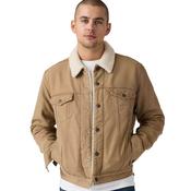 Mens Type III Sherpa Trucker Jacket - Ermine - S image