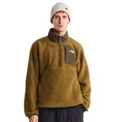 Mens Yumiori Off-Peak 1/2 Zip Fleece Jacket - Caraway Seed-New Taupe Green - S image