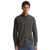 Mens Lomond Tailored Long-Sleeved Shirt - Shadow Classic Tartan - S image