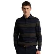 Mens Frith Striped Rugby Shirt - Navy - S image