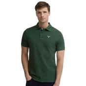 Mens Tartan Pique Polo Shirt - Sycamore - S image
