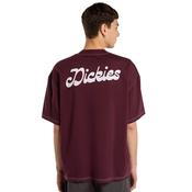 Mens Cornville Midweight T-Shirt - Maroon - L image