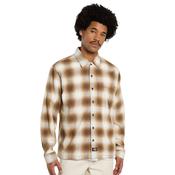 Mens Gulfport Flannel Shirt - Chocolate Brown - XS image