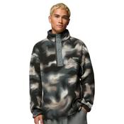 Mens Helvetia II Printed Half Snap Fleece - Sedona Sage Dyeflow - XS image