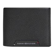 Mens Corporate Leather Credit Card Bifold Wallet - Black - One image