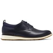 Mens Flexhybrid Derby Shoes - Navy Leather - 7 image