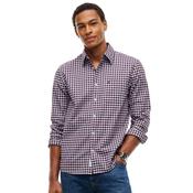 Mens Regular Fit Check Oxford Shirt - Sky Blue Check - XS image