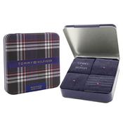 Mens 4-Pack Monogram Sock Tin Giftbox - Jeans - 6-8 image