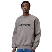 Mens Carhartt Sweatshirt - Shady Grey/Dark Navy - L image