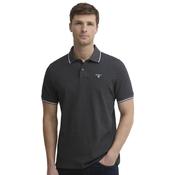 Mens Fielding Tailored Polo Shirt - Charcoal - M
