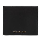 Mens Leather Bifold Credit Card Wallet - Black - One