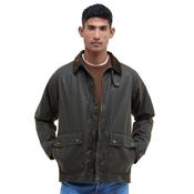 Mens Bedale Short Waxed Jacket - Fern - L