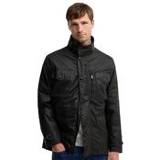 Mens Sapper Waxed Jacket - Olive Classic - S