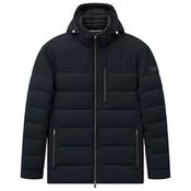 Mens Regular Fit Hooded Jacket - Navy - 38