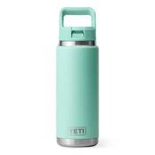 Rambler 26 OZ (769 ML) Bottle With Straw Cap - Seafoam - One