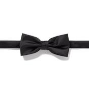 Plain Design Bow Tie - Black - One