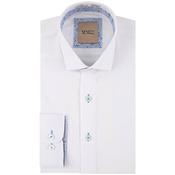 Mens OBJ Slim Fit Formal Shirt - White - 42 image