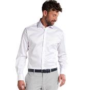 Mens Twill Formal Shirt - White - 38 image