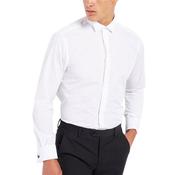 Mens Tapered Fit Wing Collar Formal Shirt - White - 38 image