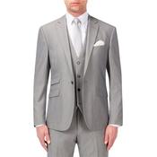 Mens Joseph Tailored Suit Jacket - Silver - 40 image