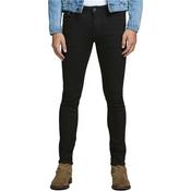 Mens Liam 009 Skinny Fit Jeans - Black - 28W X 32L image