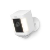 Ring Spotlight Cam Plus, Battery Powered - White | B09K1LWPRK image