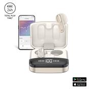 Mixx Streambuds Ultra Hybrids TWS Earphones - Silver White | SBUL-HY-SW-375