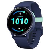 Garmin Vivoactive 5 Smartwatch - Metallic Navy | 010-02862-12 image