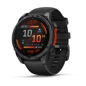 Garmin Fenix 8 47mm Smart Watch - Slate Grey with Black Silicone Band | 010-02904-00