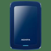 Adata HV300 1TB Blue Super Slim Mobile HDD - Blue | AHV300-1TU31-CBL