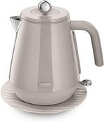 DeLonghi Eclettica 1.7L Kettle - Beige | KBY3001.BG image