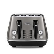DeLonghi Distinta X 4 Slice Toaster - Titanium | CTIN4003.TB image