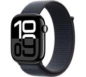 Apple Watch Series 10 GPS 46mm Jet Black Aluminium Case with Ink Sport Loop | MWWR3QA/A image