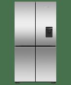 Fisher &amp; Paykel 538L Series 7 Quad Door Refrigerator Freezer - Stainless Steel | RF605QNUVX1 image
