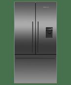 Fisher &amp; Paykel 569L Series 7 French Door Refrigerator Freezer - Black Stainless Steel | RF540ADUB7 image