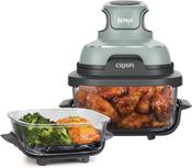 Ninja CRISPi 4in1 Portable Glass Air Fryer - Sage | FN101UKSG image