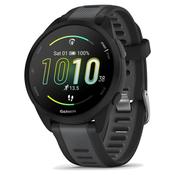 Garmin Forerunner 165 Smart Watch - Black and Slate Grey | 010-02863-20 image
