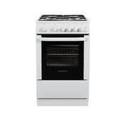 NordMende F/S 50cm Single Cavity LPG Gas Cooker - White | CSG52LPGWH image