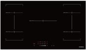 NordMende 90cm 5 x Zone Touch Control Induction Hob 2 x Bridge Zone - Black | HCI902FL image