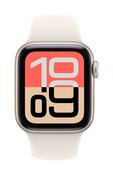 Apple Watch SE 3 GPS 40mm Starlight Aluminium Case with Starlight Sport Band - M/L | MEH54MP/A