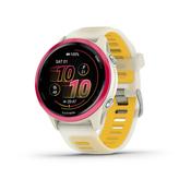 Garmin Forerunner 570 - 42MM Smartwatch - Bone/Raspberry/Mango | 010-02970-02