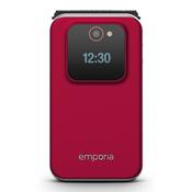 emporiaJOY-LTE V228i-LTE_V3_R Senior Mobile Phone 4G Volte Flip Mobile Phone with Emergency Call - Red image