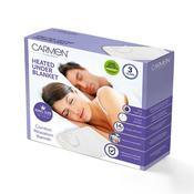 Carmen C81194 Kingsize Heated Under Blanket 120x130cm 1 Controller | White image